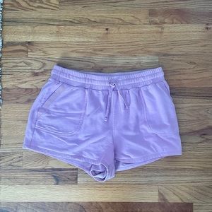 DSG mid rise shorts orchid purple size medium